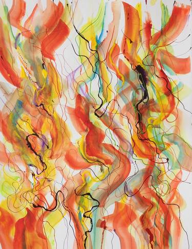 Original Abstract Expressionism Abstract Paintings by Barbara Berlin