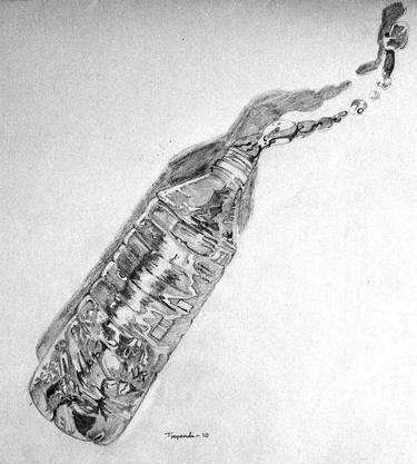 Water bottle thumb