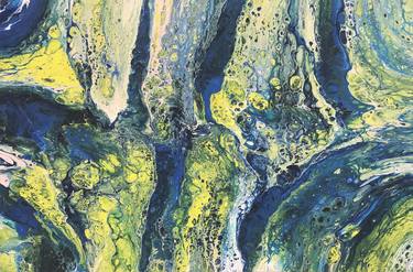 Original Abstract Water Painting by Irene Hardy