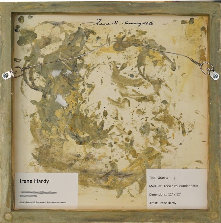 Original Abstract Painting by Irene Hardy