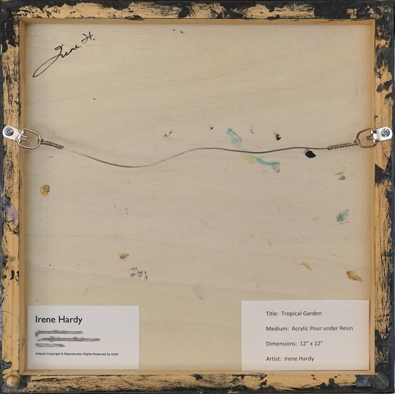 Original Abstract Painting by Irene Hardy