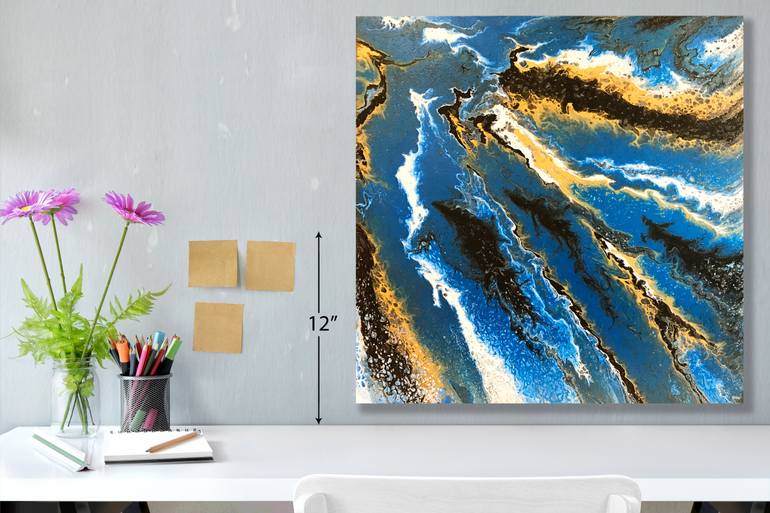 Original Abstract Painting by Irene Hardy