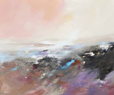 Original Abstract Landscape Paintings by Janet Gammans