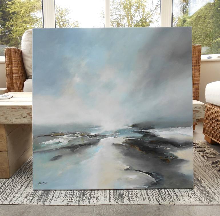 Original Seascape Painting by Janet Gammans