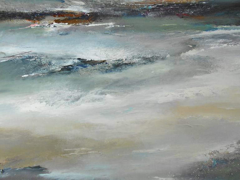 Original Contemporary Seascape Painting by Janet Gammans