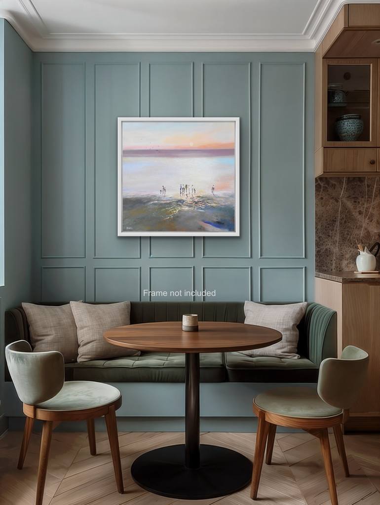 Original Contemporary Seascape Painting by Janet Gammans