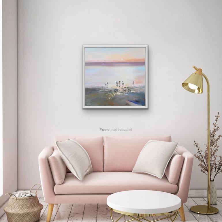 Original Contemporary Seascape Painting by Janet Gammans