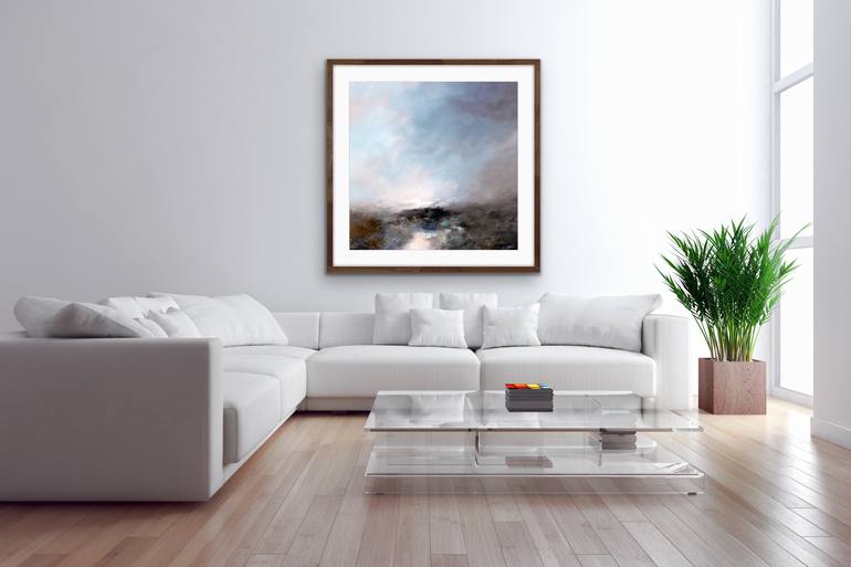 Original Abstract Landscape Painting by Janet Gammans