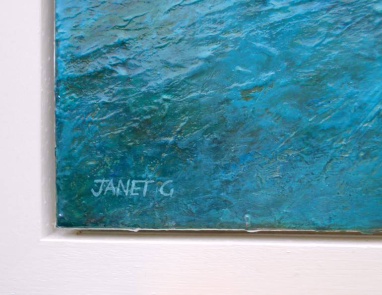 Original Beach Painting by Janet Gammans
