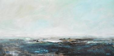 Original Abstract Seascape Paintings by Janet Gammans