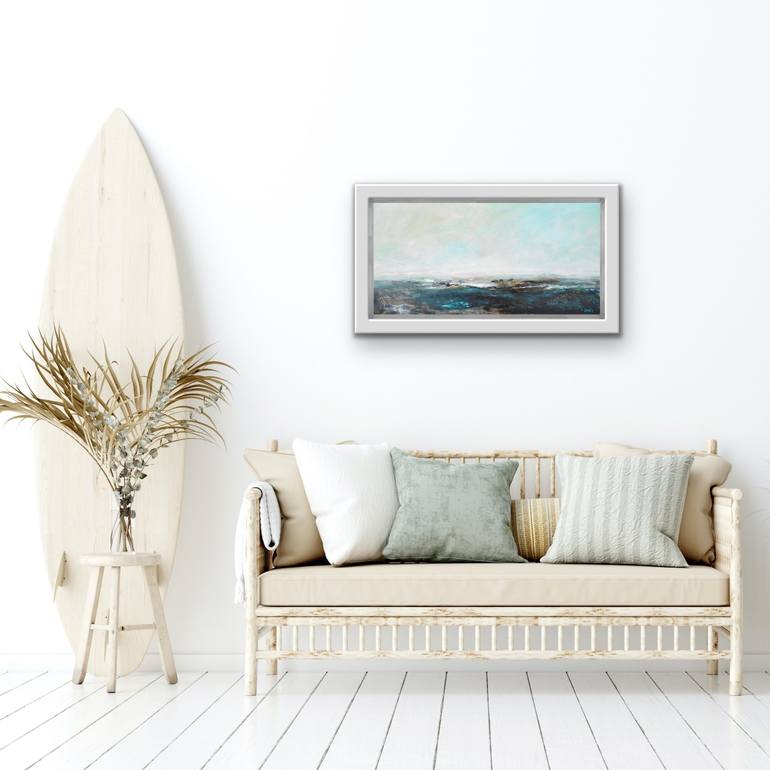 Original Seascape Painting by Janet Gammans