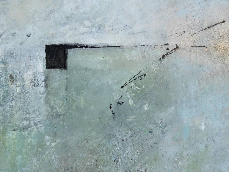 Original Abstract Wall Painting by Janet Gammans
