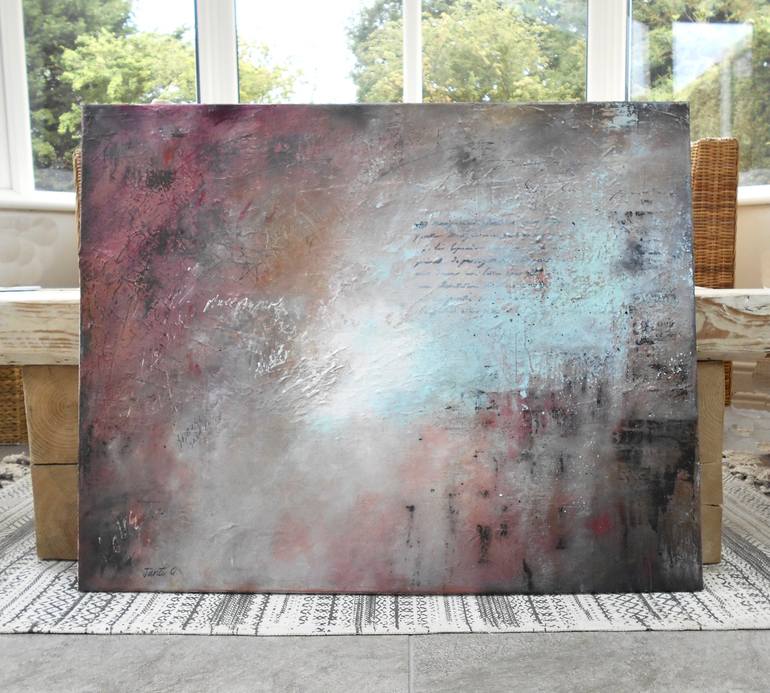 Original Abstract Graffiti Painting by Janet Gammans