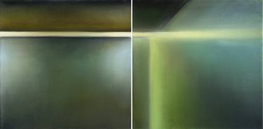 Original Abstract Light Paintings by Kerstin Skringer