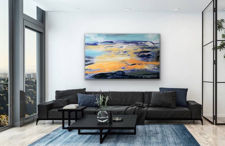 Original Abstract Painting by Dalia Kirkutiene