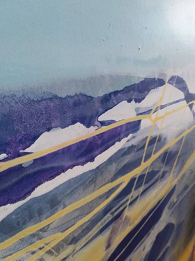 Original Abstract Painting by Dalia Kirkutiene