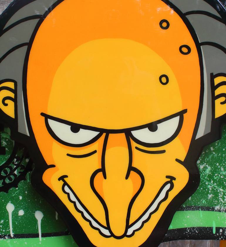 Original Conceptual Science/Technology Painting by Kay Booms