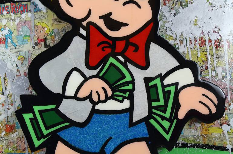 Original Fine Art Cartoon Sculpture by Kay Booms