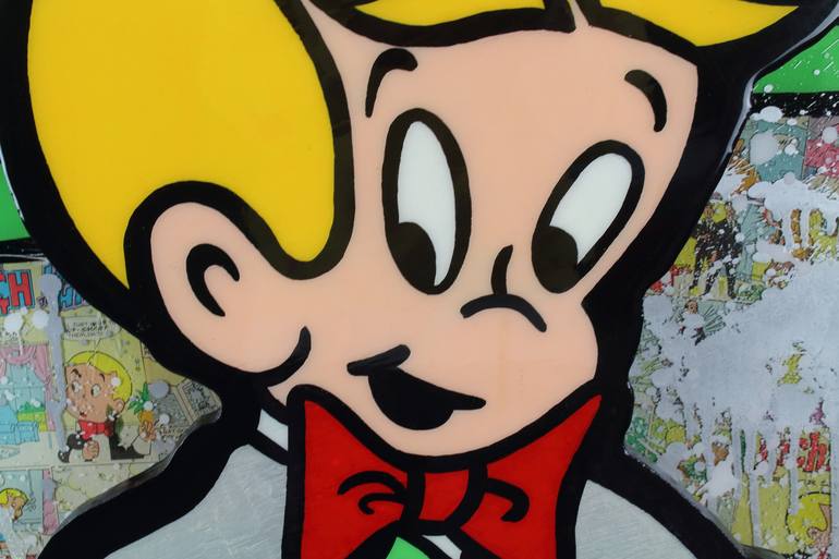 Original Fine Art Cartoon Sculpture by Kay Booms