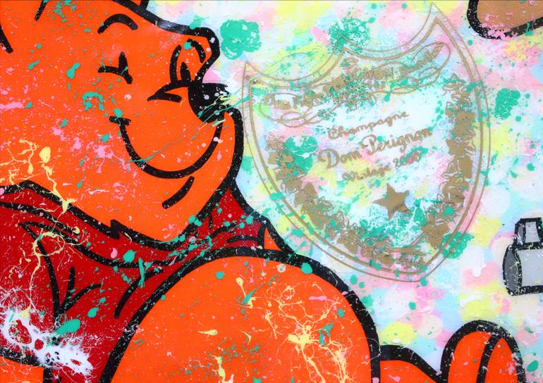 Original Abstract Cartoon Painting by Kay Booms