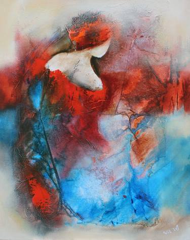 Original Abstract Women Paintings by Wil Lof