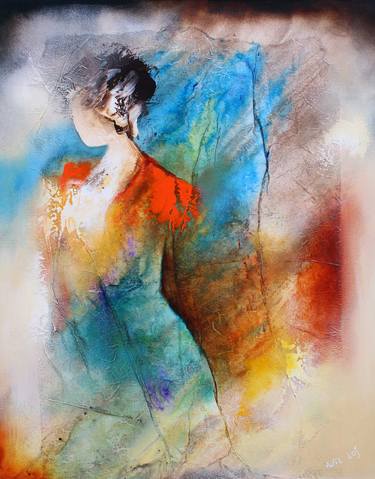 Print of Abstract Women Paintings by Wil Lof