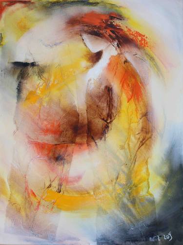 Original Abstract Women Paintings by Wil Lof