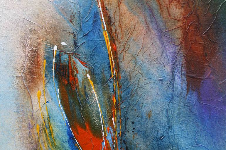 Original Abstract Nature Painting by Wil Lof