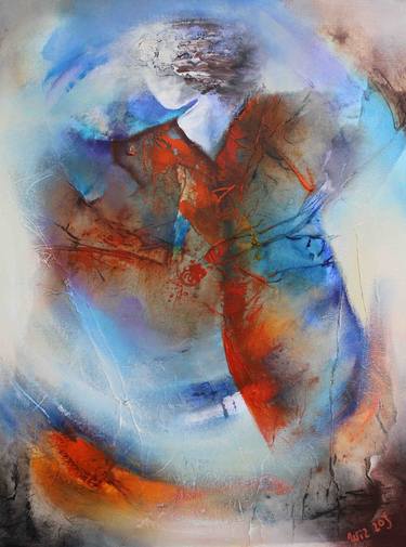 Original Abstract Expressionism Abstract Paintings by Wil Lof