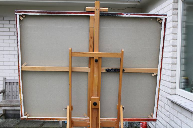 Original Abstract Landscape Painting by Wil Lof