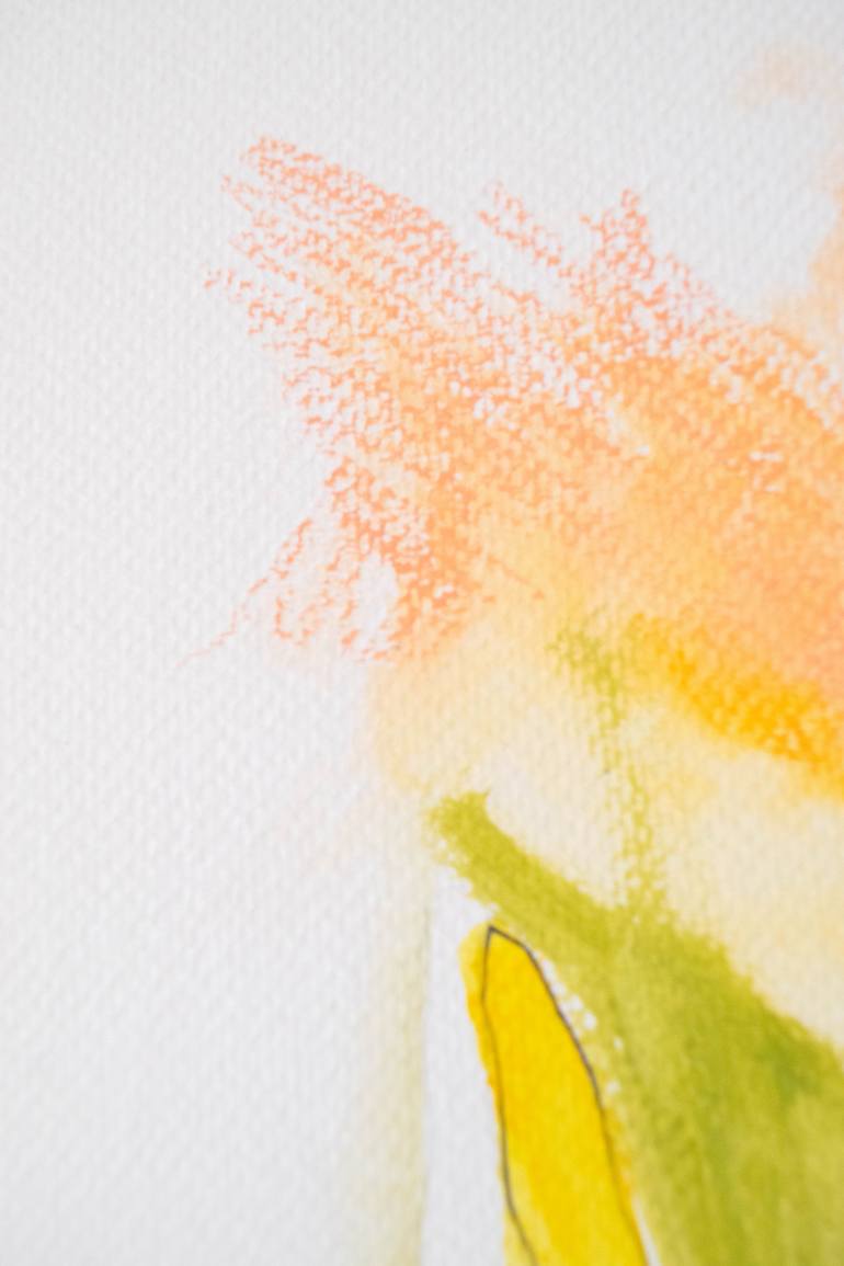 Original Abstract Botanic Painting by Amaia Bloom