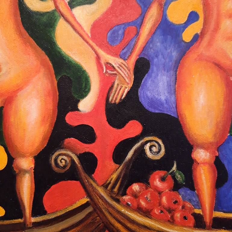 Original Expressionism Religion Painting by Serhii Kulyk