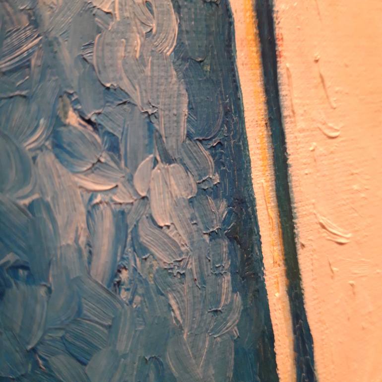 Original Abstract Animal Painting by Serhii Kulyk