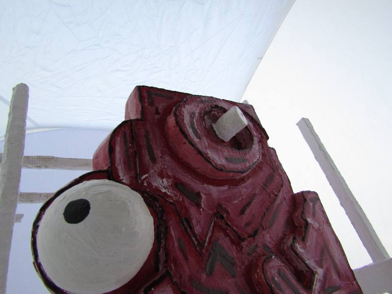 Original Abstract Expressionism Pop Culture/Celebrity Sculpture by Ernesto Zapata Urrutiabeascoa