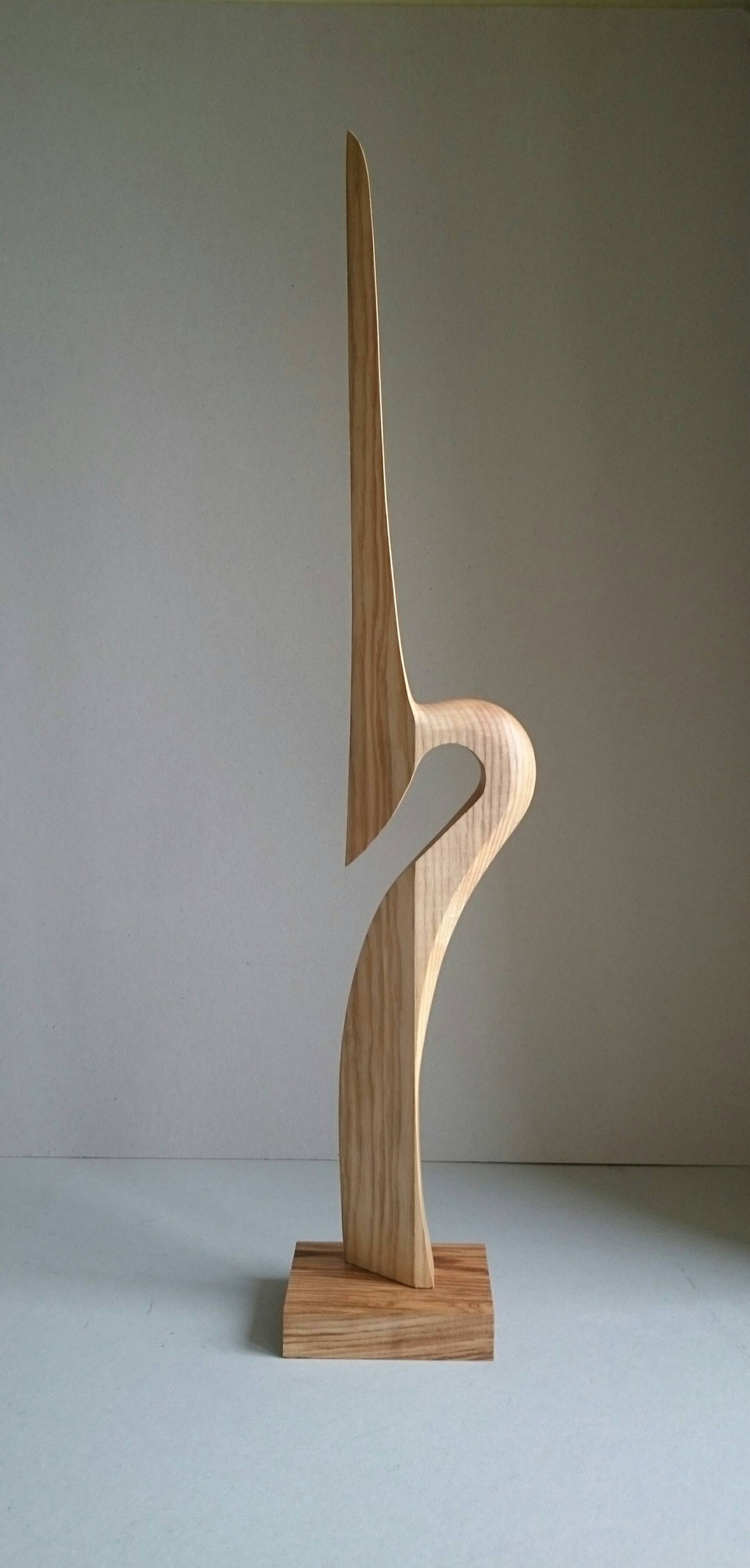 Abstract wood sculpture Sculpture by Vadims Bogdanovs