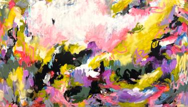 Original Abstract Expressionism Abstract Paintings by Lavanya Challa