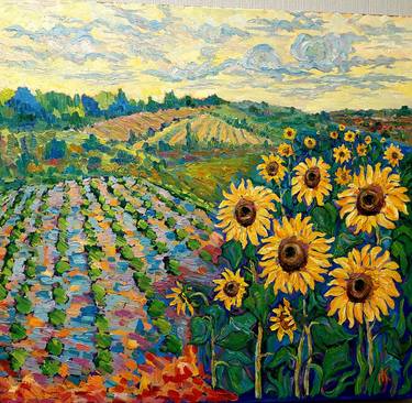 Print of Expressionism Language Paintings by Pavlo Kiriakov