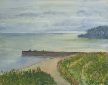 Print of Realism Beach Paintings by Dorothy Mason