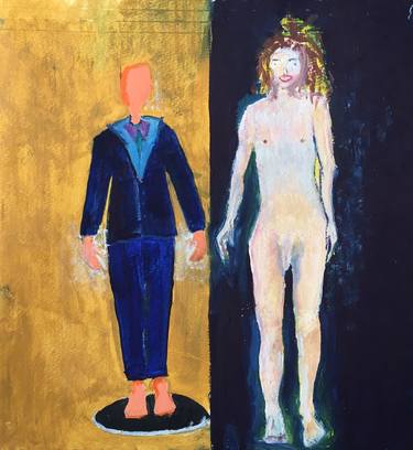 Original Expressionism Political Paintings by Andrea Bressan