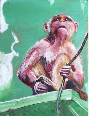 Original Expressionism Animal Paintings by Andrea Bressan