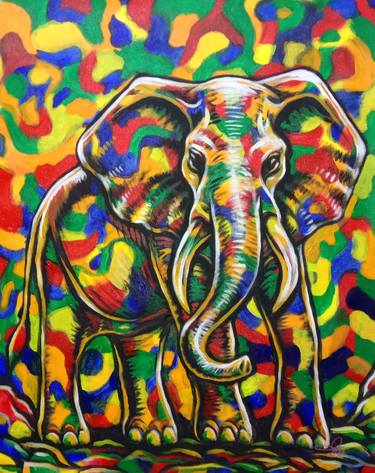 Elephant in my Colors thumb