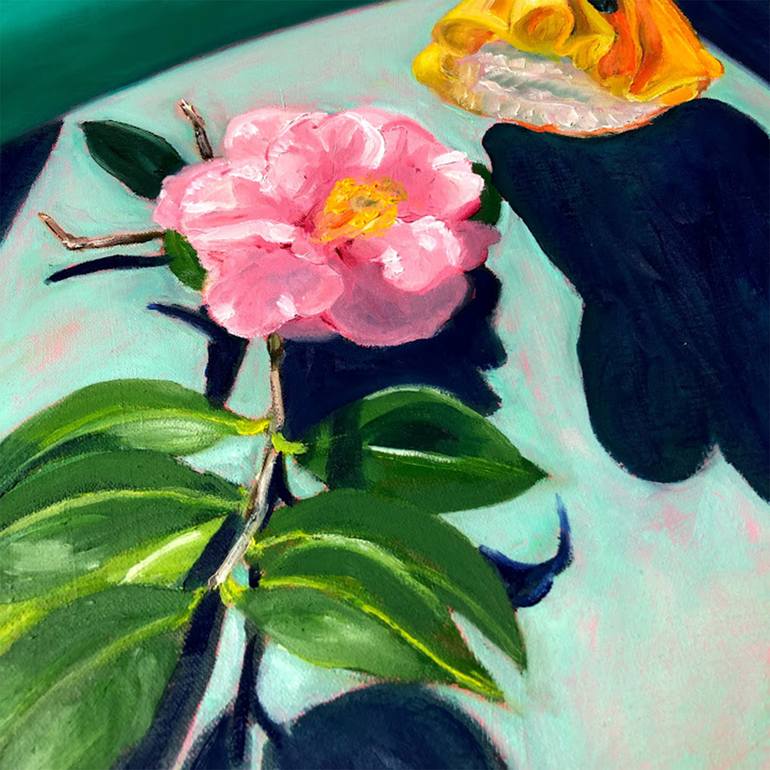 Original Art Deco Still Life Painting by John Klein