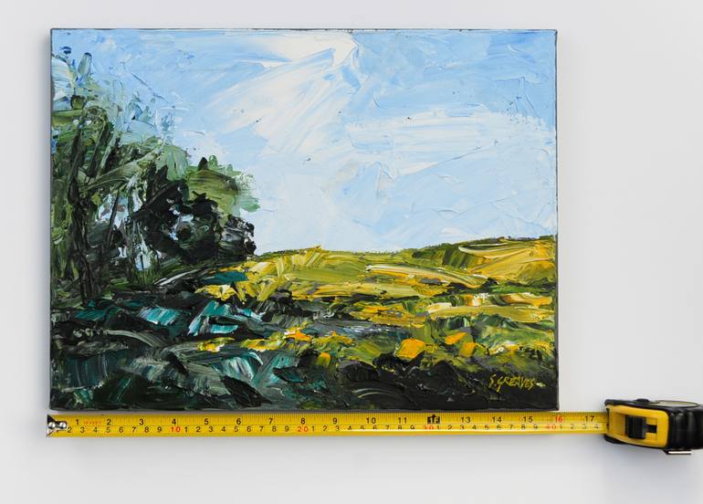 Original Expressionism Landscape Painting by Steve Greaves