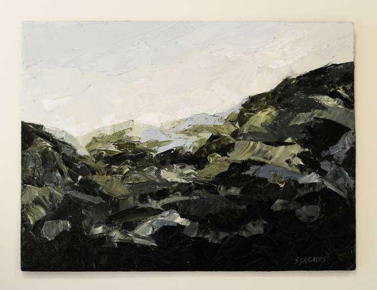 Original Expressionism Landscape Painting by Steve Greaves