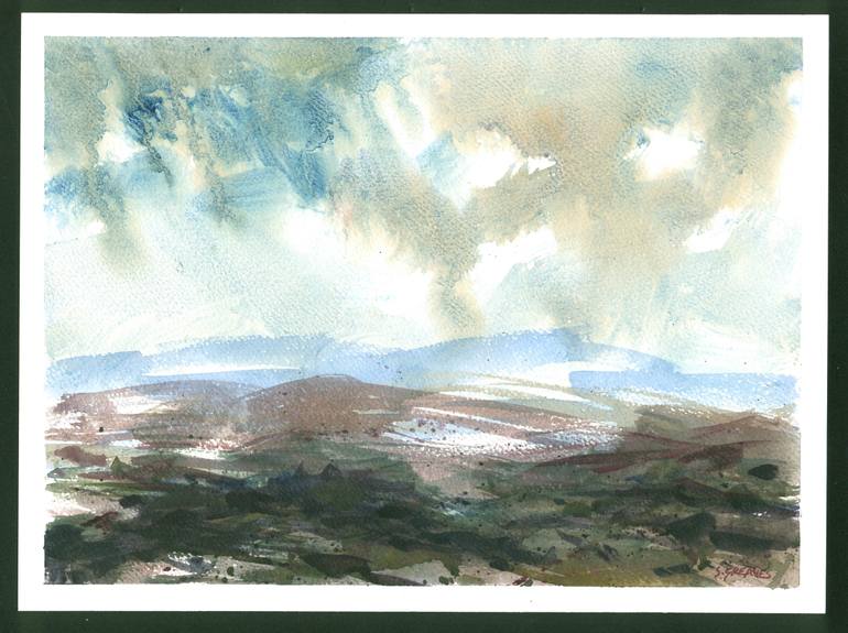 Original Expressionism Landscape Painting by Steve Greaves