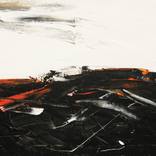 Landscape in Black and Orange by Steve Greaves