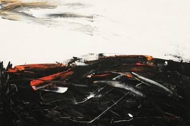 Landscape in Black and Orange thumb