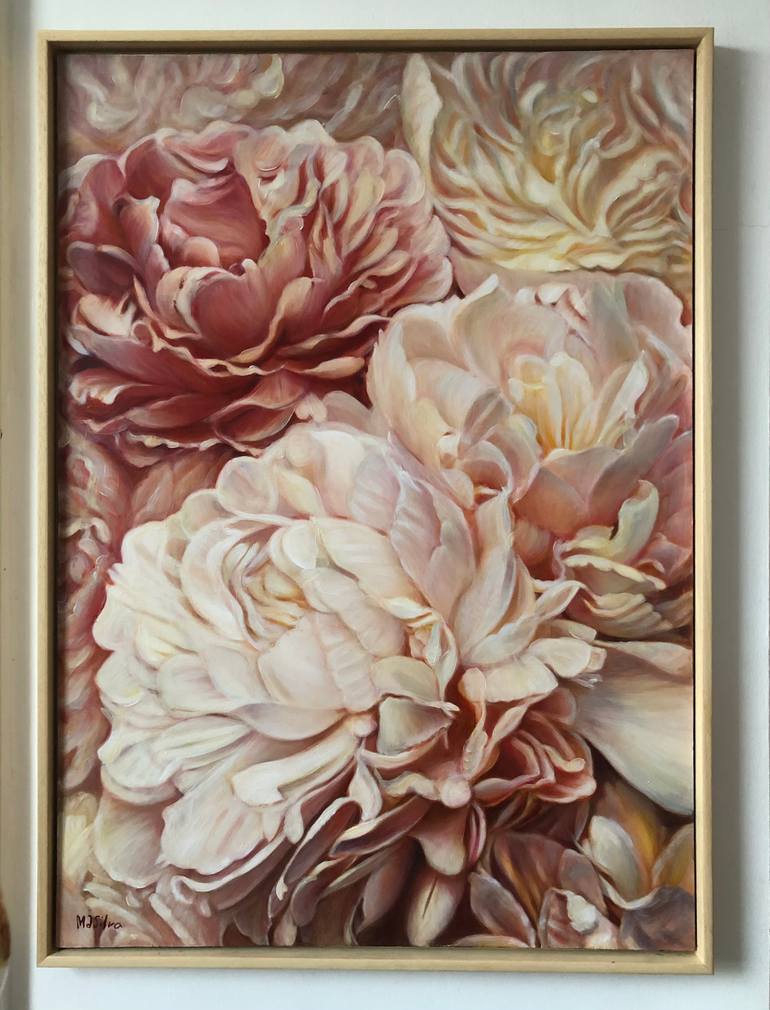 Original Other Floral Painting by Maureen De Silva 