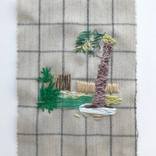 Life stitching, a study of summer garden, Lanzarote by YiMiao Shih