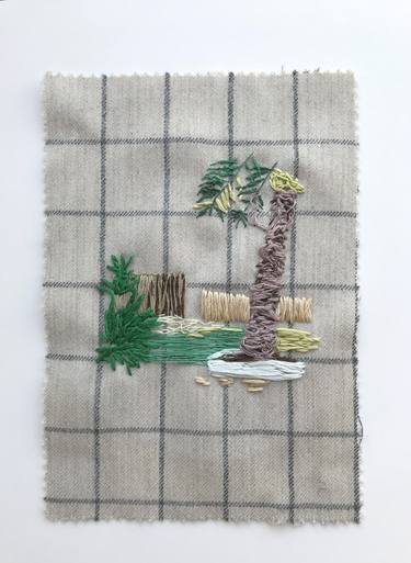 Life stitching, a study of summer garden, Lanzarote thumb